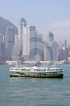 Ferry in Hong Kong