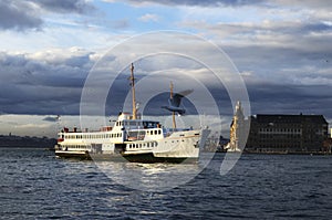 The ferry for Istanbul photo