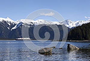 Ferry in the Lynn Canal