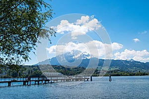 Ferry port at Lucern park