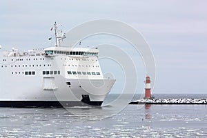 Ferry in Rostock