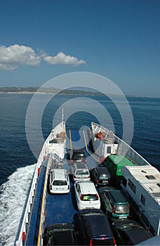 Ferry to Carloforte (Sardinia - Italy)