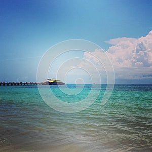 Ferry to Cozumel photo