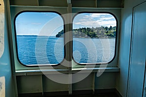 Ferry windows View