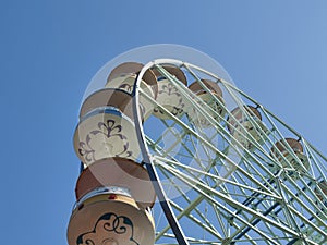 Ferrys wheel at Parque de Atracciones de Madrid photo