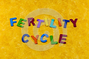 Fertility cycle menstrual period female health menstruation birth