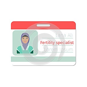 Fertility medical specialist badge