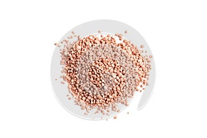 Fertilizer isolated on white background