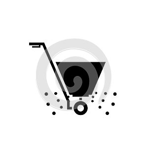 Fertilizer spreader icon