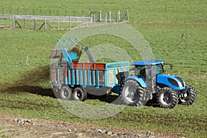 Fertilizing the fields