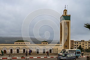 Fes, Morocco - Mohammed VI Mosque. Morocco.