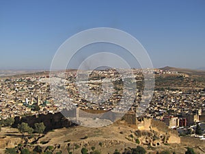 Fes, Morocco, view of fez