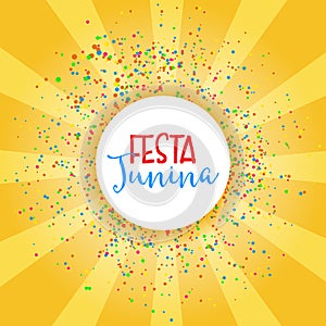 Festa Junina celebration background