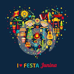 Festa Junina village festival in Latin America.