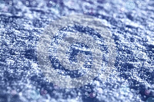 Festal background of white snow