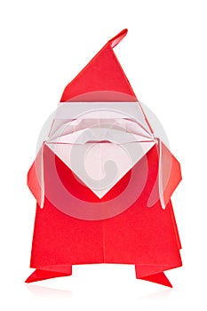 Festal Santa Claus of origami