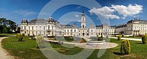 Festetics castle famous baroque palace ing Keszthely, Hungary photo