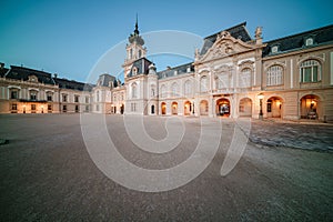 Festetics Castle in Keszthely at night