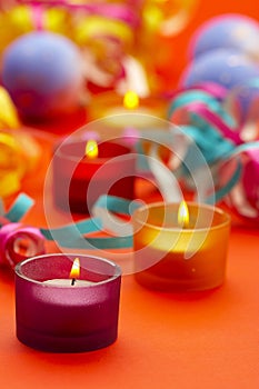 Festiv candle photo