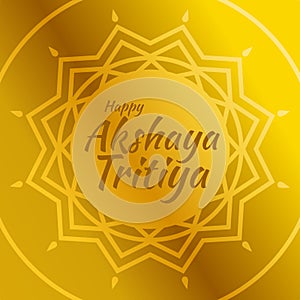 Festival Of Akshaya Tritiya card photo