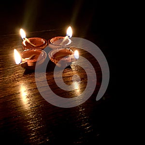 Festival of Lights Diya Lamps Vilakku