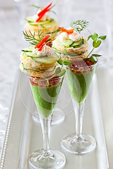 Festive appetizers