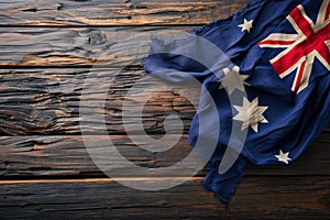 Festive Australia day background. Generate Ai