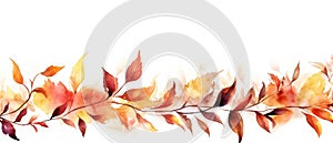 Festive autumn and Happy Thanksgiving decor from pumpkins, berries and leaves. Ai Generated