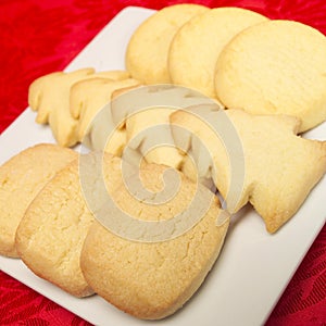 Festive biscuits