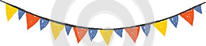 Festive Bunting Garland