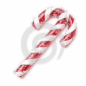 Festive Candy Cane with Star Decorations