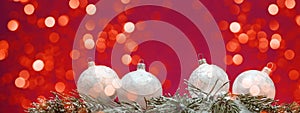 Festive christmas advent celebration holiday background banner greeting card - Collection of many white modern icecrystals