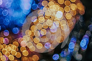 Festive Christmas elegant abstract background. Picture with copy space
