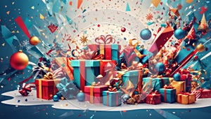 A Festive Christmas Explosion gifts