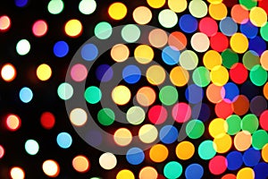 Festive colorful soft focus background