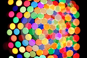 Festive colorful soft focus background