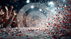 Festive Crowd Enjoying Celebration