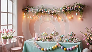 Festive Easter Table Decor