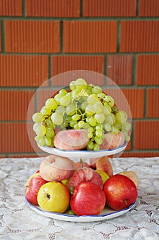 Festive fruit platter