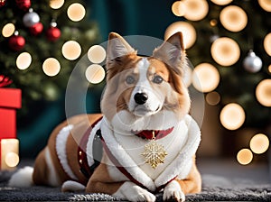 Festive Furry Friends dogs : Ode to Holiday Coziness