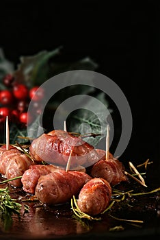 Festive Pigs In Blankets IV