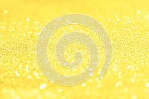 Festive shine illuminating, yellow background color 2021