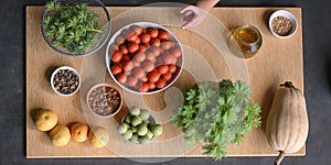 A Festive Table: A Harmonious Blend of Ingredients