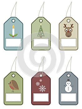 Festive tags