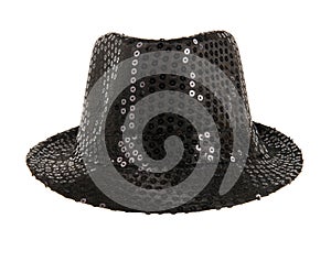 Festively black hat