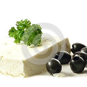 Feta Cheese And Black Olives 2