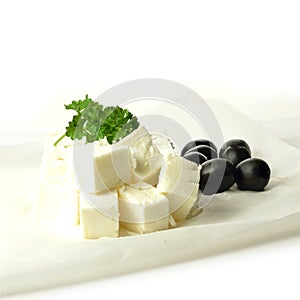Feta Cheese And Black Olives 3
