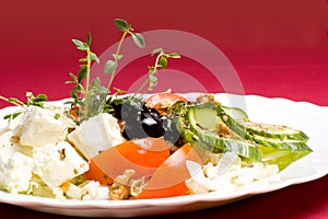 Feta-cheese salad