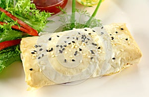 Feta Filo Roll