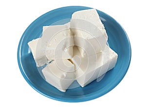 Feta on plate